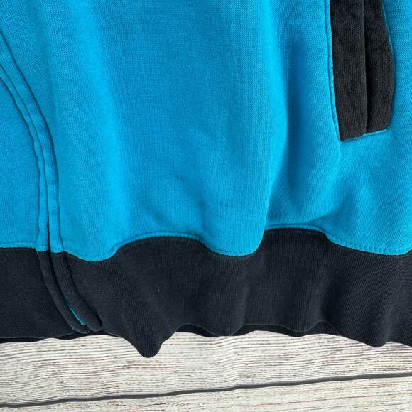 Vintage Y2K Famous Stars and Straps Family Full Zip Hoodie Adult M Blue Black - Picture 9 of 12